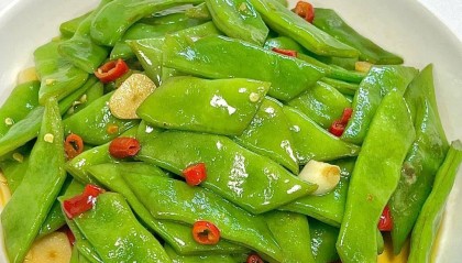 炒扁豆怎么做好吃？别直接炒，教你方法，软嫩入味超好吃