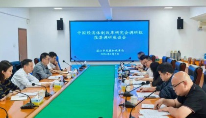 经济体制改革│中国经济体制改革研究会调研组莅湛调研
