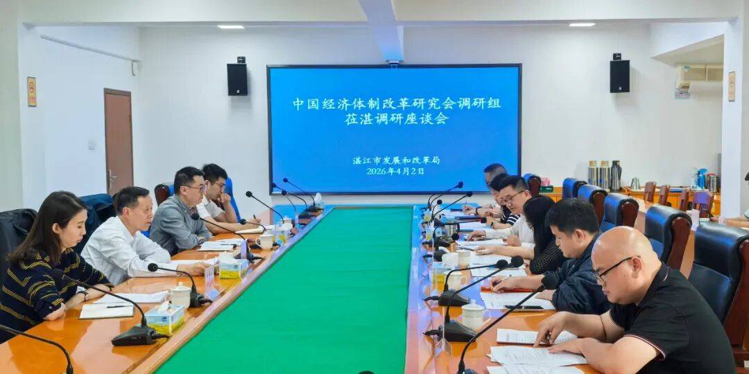 经济体制改革│中国经济体制改革研究会调研组莅湛调研