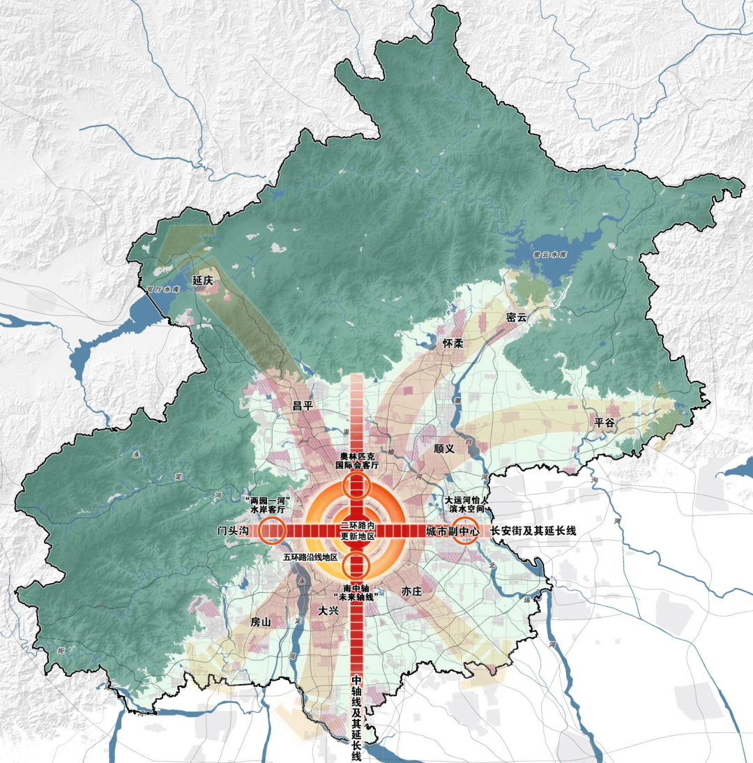 北京拟推动二环与五环城市更新，国土空间近期规划草案征求意见